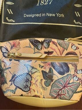 Floral Butterfly Print Women’s Crossbody Bag - SHARIF- barely used (2-3x)